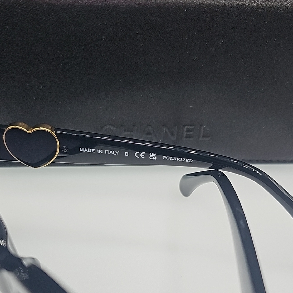 Chanel Black Sunglasses CH5519-A c622/S8 - Picture 10 of 15